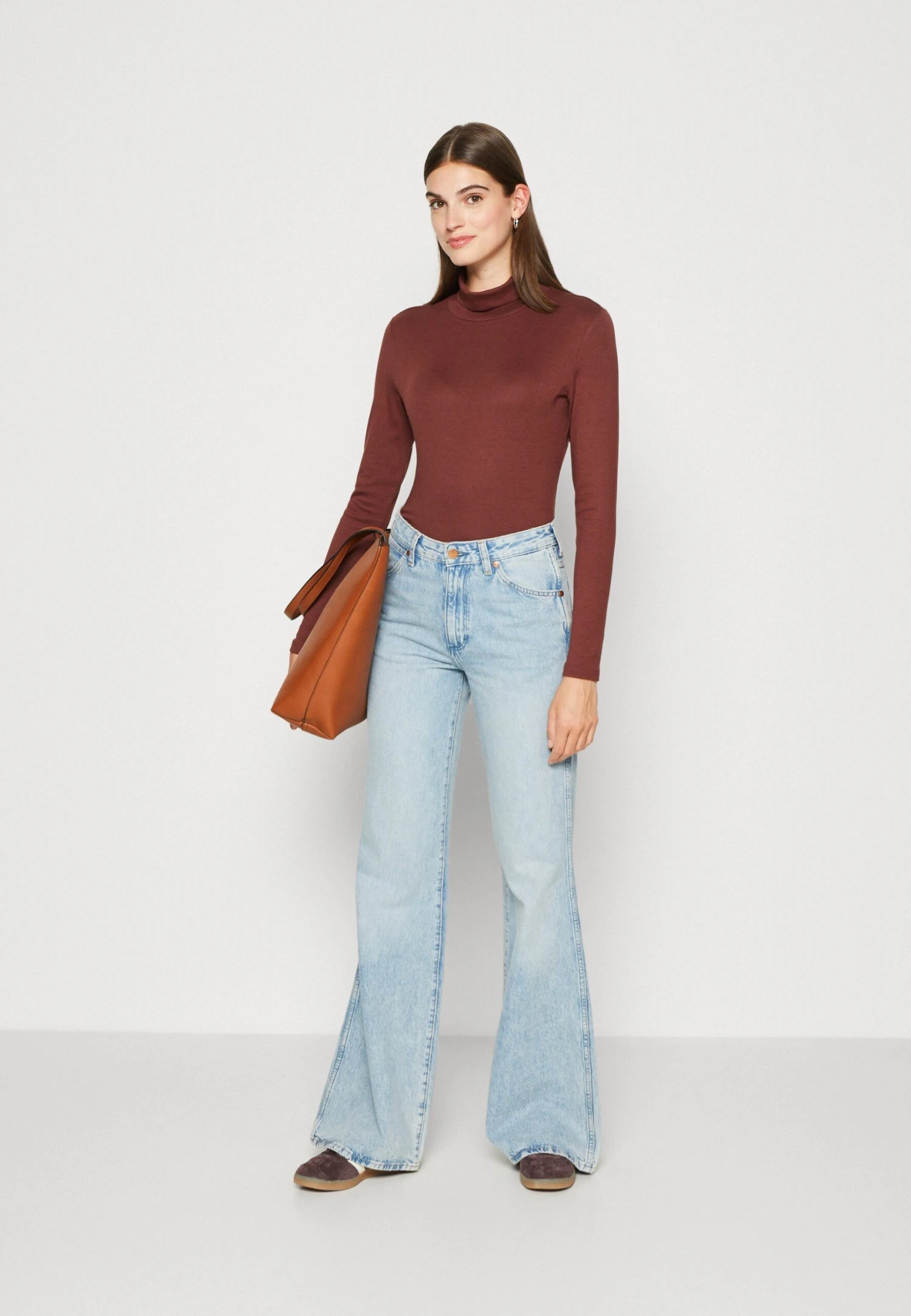 Tom Tailor RollneckMaglietta A Manica LungaRaisin Donna T-shirt E Top TO221D1I0-G11 4 Tom Tailor RollneckMaglietta A Manica LungaRaisin Donna T-shirt E Top TO221D1I0-G11 - immagine 2