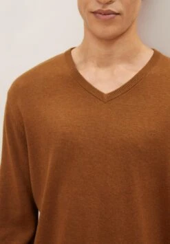 Tom Tailor V-NeckMaglioneEquestrian Brown Melange Uomo Maglieria TO222Q0L6-O13 -Tom Tailor 631d2c7c42eb4113842b0417d5e1f08c