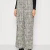 TOM TAILOR Denim Check Wide Leg PantPantaloniRose/Grey Donna Pantaloni TO721A0BD-C11 -Tom Tailor 651611c1b66749c2b4fc10edb0baec20
