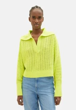 TOM TAILOR Denim MaglioneNeon Lime Donna Maglieria TO721D13E-E11