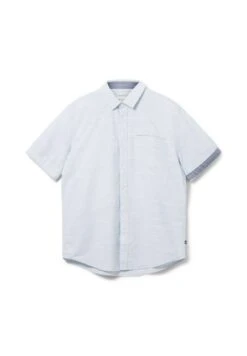 Tom Tailor Kurzarm Mit StrukturCamiciaWhite Blue Fil A Fil Dobby Uomo Camicie TO222D106-K12 -Tom Tailor 65319db8803546f9b5e7a97cce3272e0