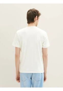 Tom Tailor Printed T-Shirt Con StampaOff White Uomo T-shirt E Polo TO222O18Y-A11 10 Tom Tailor Printed T-Shirt Con StampaOff White Uomo T-shirt E Polo TO222O18Y-A11 -Tom Tailor 6554b9a586244bb089d368ec73dc49e4