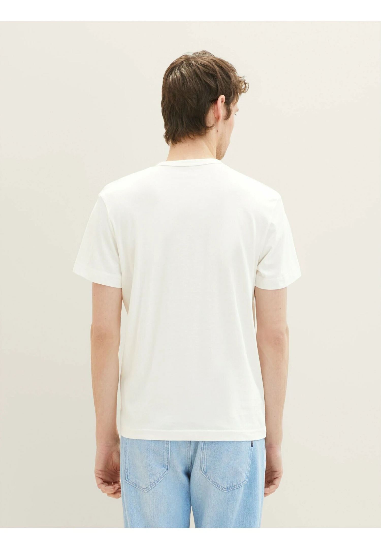 Tom Tailor Printed T-Shirt Con StampaOff White Uomo T-shirt E Polo TO222O18Y-A11 5 Tom Tailor Printed T-Shirt Con StampaOff White Uomo T-shirt E Polo TO222O18Y-A11 - immagine 3