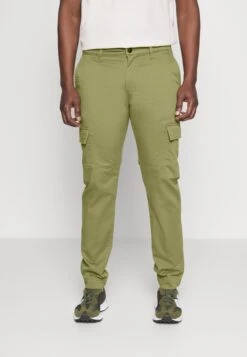 Tom Tailor Pantaloni CargoOlive Branch Green Uomo Pantaloni TO222E06M-M11