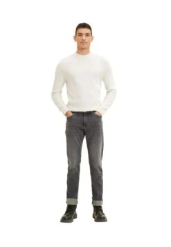 Tom Tailor JoshJeans A SigarettaUsed Mid Stone Grey Denim Uomo Jeans TO222G0B0-C11 -Tom Tailor 676f67bc297140bd9d5dab2c1e7bf432