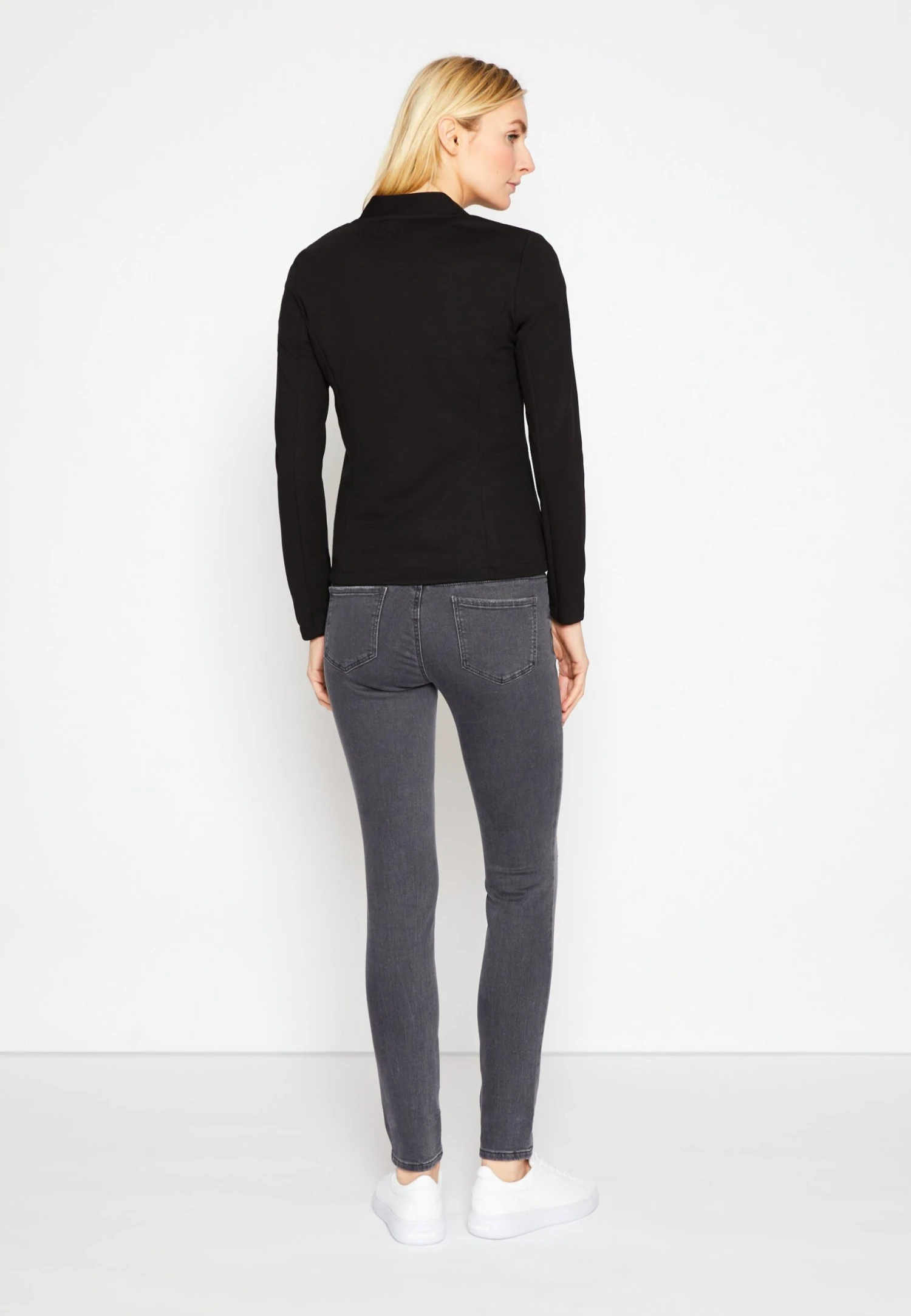 Tom Tailor Structured Ottoman BlazerBlazerDeep Black Donna Giacche E Blazer TO221G09P-Q11 5 Tom Tailor Structured Ottoman BlazerBlazerDeep Black Donna Giacche E Blazer TO221G09P-Q11 - immagine 3