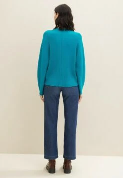 Tom Tailor MaglioneTeal Blue Donna Maglieria TO221I0S0-P11 -Tom Tailor 681678042b0a4c0ca61f0b46c3cd3d43