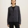 Tom Tailor BasicCardiganEvident Anthracite Melange Donna Maglieria TO221I0S1-C11 -Tom Tailor 69ade79041f244a08aac3ac813741337