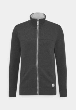 Tom Tailor With CutlineFelpa Con ZipDark Grey Melange Uomo Maglieria E Felpe TO222S0AE-Q11 -Tom Tailor 69e6ba377f76458fb5f47b50c011b57c