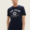 Tom Tailor Mit LogoT-Shirt Con StampaSky Captain Blue Uomo T-shirt E Polo TO222O1CG-K11 -Tom Tailor 6b44a7fe00564387b6d015ddc202250f