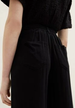 TOM TAILOR Denim Palazzo PantaloniDeep Black Donna Pantaloni TO721A0BO-Q11 -Tom Tailor 6b8b375e3e0f4a7f853594e979b9de84