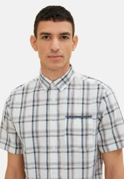 Tom Tailor Mit KaromusterCamiciaOff White Colorful Check Uomo Camicie TO222D107-A11 -Tom Tailor 6df4e708fada4246ba7805b39e594c83