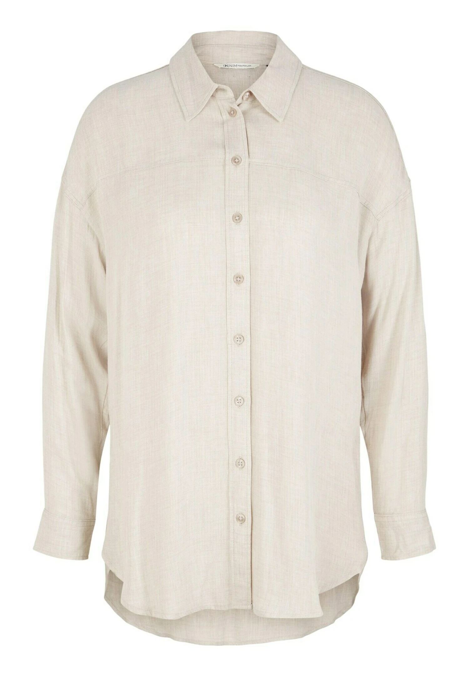 TOM TAILOR Denim Lange CamiciaCloud Grey Melange Donna Camicie E Bluse TO721E0NW-B11 7 TOM TAILOR Denim Lange CamiciaCloud Grey Melange Donna Camicie E Bluse TO721E0NW-B11 - immagine 5