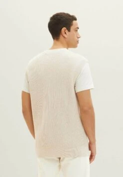 Tom Tailor MaglioneCargo Beige Melange Uomo Maglieria TO222Q0R9-B11 -Tom Tailor 6e0a85ad1b6b423f8fc9ad83008204d9