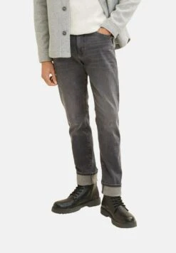 Tom Tailor JoshJeans A SigarettaUsed Mid Stone Grey Denim Uomo Jeans TO222G0B0-C11 -Tom Tailor 6e27e8dc49a04110a83620fa7e3bb4df