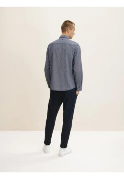 Tom Tailor Camicia - Navy White Structure 9 Tom Tailor Camicia - Navy White Structure -Tom Tailor 6e2c198ebe5b4fa2aad854483172b5dd
