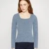 TOM TAILOR Denim MoulineMaglioneMid Blue Donna Maglieria TO721I0L6-K11 -Tom Tailor 6e6747a8e1c54d91be9d625b5391dbc2