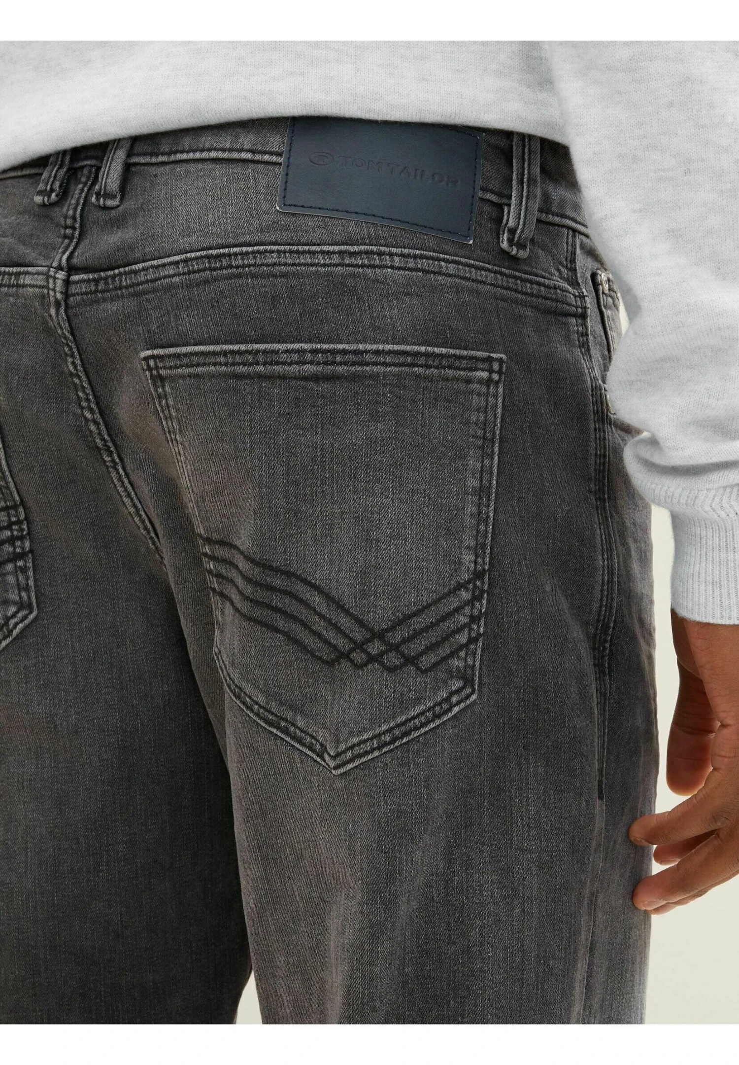 Tom Tailor Long - Jeans A Sigaretta - Stone Grey Denim 6 Tom Tailor Long - Jeans A Sigaretta - Stone Grey Denim - immagine 4