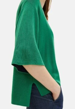 Tom Tailor MaglioneVivid Leaf Green Donna Maglieria TO221I0UI-M12 -Tom Tailor 6f02f23d27544abbb22c6cc1a758227a
