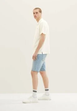 TOM TAILOR Denim Shorts Di JeansUsed Light Stone Blue Denim Uomo Jeans TO722F09X-K11 -Tom Tailor 705c1955aa2645c8a4a9bdf1d16b48f6