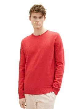 Tom Tailor Basic - Maglione - Blush Berry Melange -Tom Tailor 7077f1e1bdb1459992f00e52440b66f0