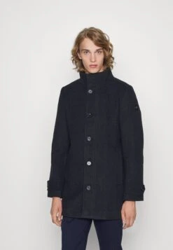 Tom Tailor 28 Tom Tailor 2 In 1Cappotto ClassicoNavy Blue Structure Uomo Cappotti TO222T0B3-K11