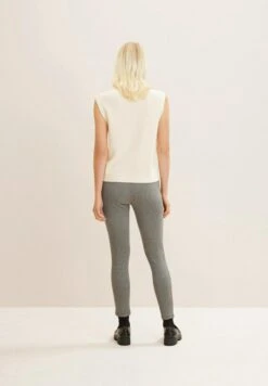 Tom Tailor Mit TeilungsnähtenPantaloniTarmac Beige Ck Check Design Donna Pantaloni TO221A0HV-C11 -Tom Tailor 71a8a86036c24e71a91dc5ec966c9c74