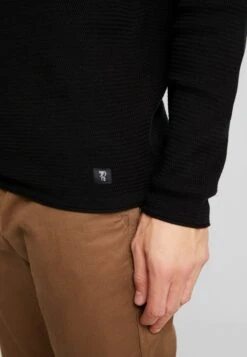 TOM TAILOR Denim Zigzag Structured CrewneckMaglioneBlack Uomo Maglieria TO722Q080-Q12 -Tom Tailor 71ebdc499e2c49aa968eec8a9c2f8a5c
