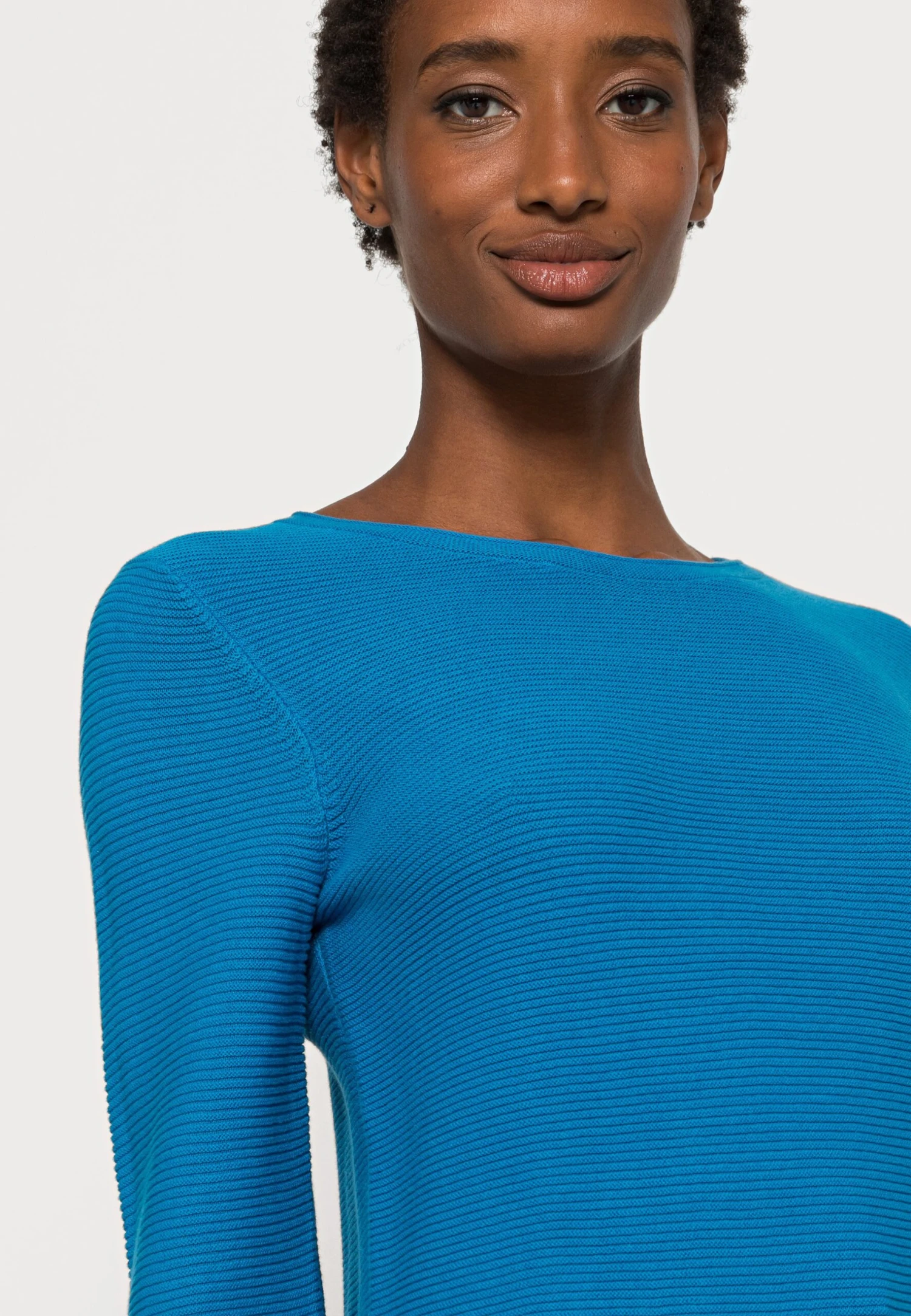 Tom Tailor Knit Jumper With Round NecklineMaglioneSublime Teal Blue Donna Maglieria TO221I0IQ-K17 7 Tom Tailor Knit Jumper With Round NecklineMaglioneSublime Teal Blue Donna Maglieria TO221I0IQ-K17 - immagine 5