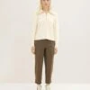 Tom Tailor Loose FitPantaloniTarmac Khaki Donna Pantaloni TO221A0I1-N11