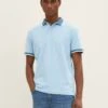 Tom Tailor TdPoloRainy Sky Blue Two Tone Uomo T-shirt E Polo TO222P0CY-K12 -Tom Tailor 72793fb7c02e497b91870dd40f6d234a