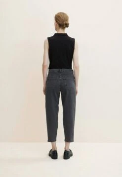 Tom Tailor High WaistJeans Slim FitClean Dark Stone Grey Denim Donna Jeans TO221N0E9-C11 -Tom Tailor 72a44cdde727450bb7dd37de2c7018b4