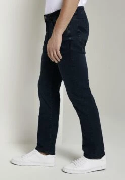 Tom Tailor MarvinJeans A SigarettaDark-Blue Denim Uomo Jeans TO222G08Q-K11 -Tom Tailor 72ea8d30011147ebbbc64fecc34cca8d