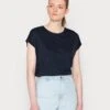 TOM TAILOR Denim Fluent T-Shirt BasicSky Captain Blue Donna T-shirt E Top TO721D0YH-K11