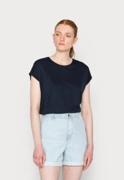 TOM TAILOR Denim Fluent T-Shirt BasicSky Captain Blue Donna T-shirt E Top TO721D0YH-K11