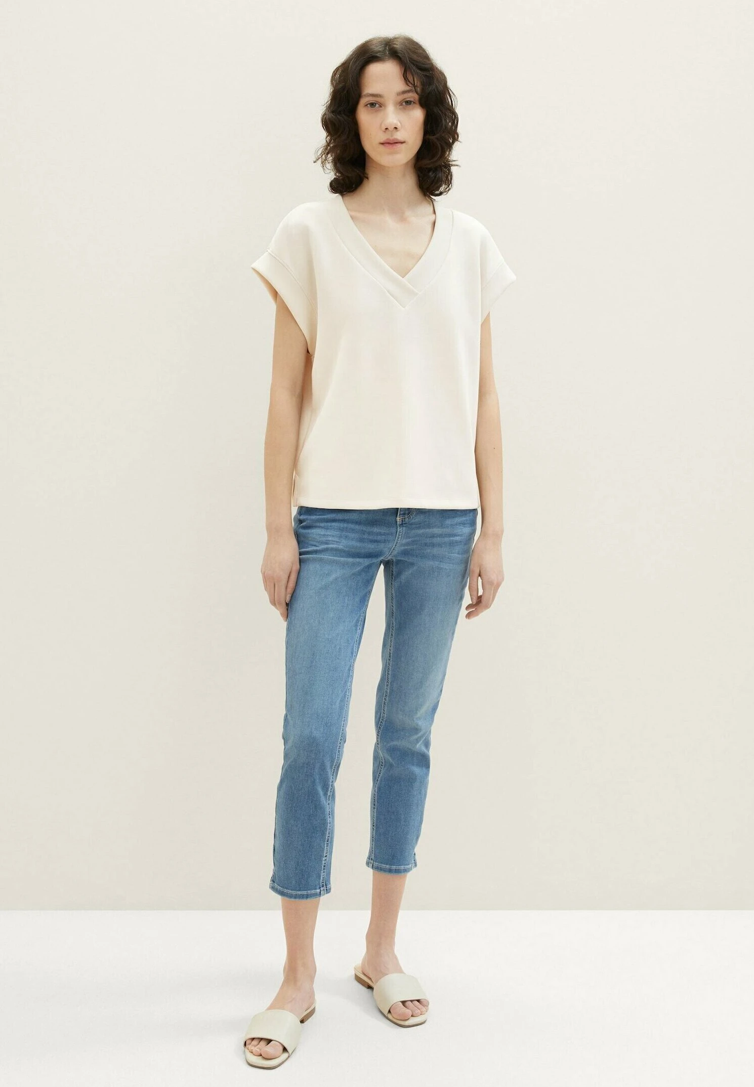 Tom Tailor Alexa Jeans - Jeans Slim Fit - Light Stone Wash Denim 9 Tom Tailor Alexa Jeans - Jeans Slim Fit - Light Stone Wash Denim - immagine 7