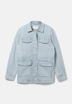 Tom Tailor Im Utility-LookGiacca Di JeansDenim Offwhite Stripe Donna Giacche E Blazer TO221G0CY-A11 -Tom Tailor 75183218012b42499d57d13a858efc8a