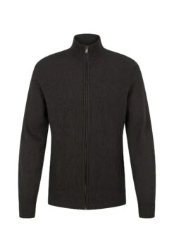 Tom Tailor Cardigan - Black Grey Melange -Tom Tailor 75b44726aa954bb0863e4479ef629128