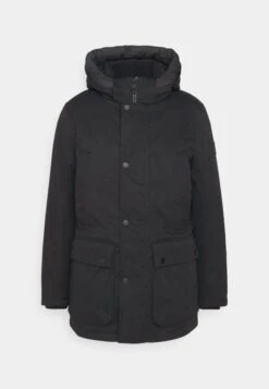 Tom Tailor Padded JacketParkaBlack Uomo Cappotti TO222T0DV-Q11 -Tom Tailor 75ef1aae70b54b6fb3313da49f692354