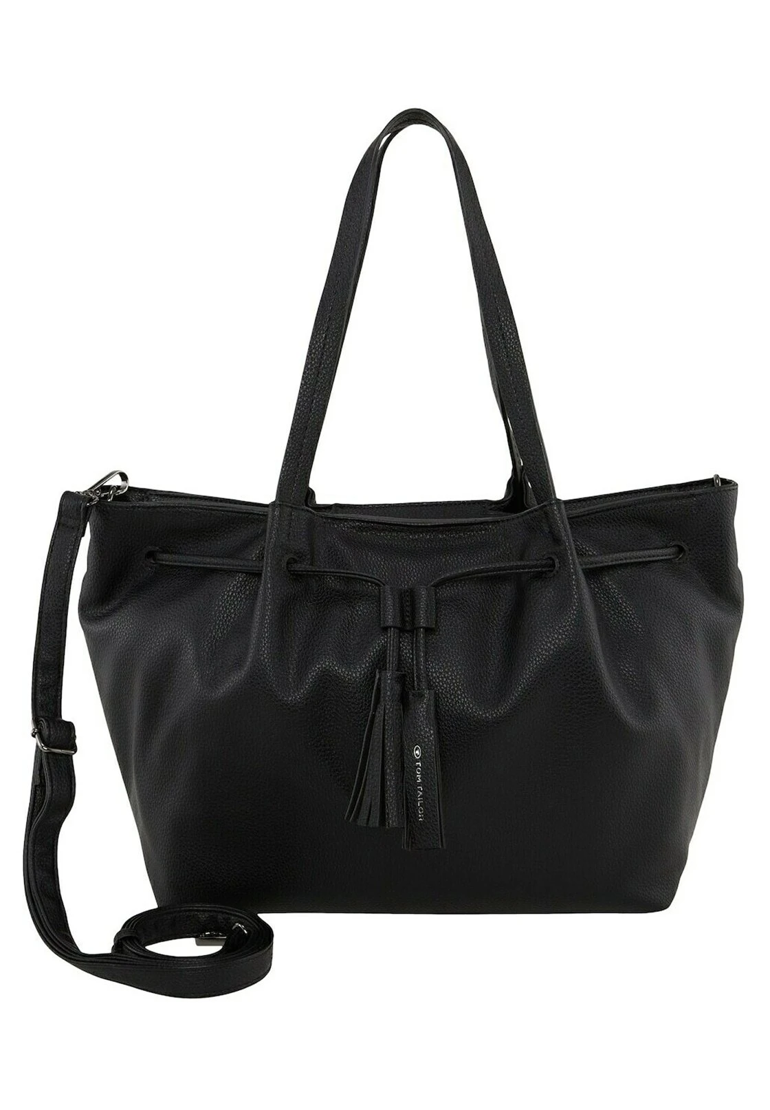 Tom Tailor Camilla Zip Shopper L - Shopping Bag - Schwarz Black 4 Tom Tailor Camilla Zip Shopper L - Shopping Bag - Schwarz Black - immagine 2