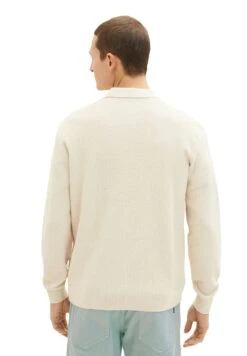 Tom Tailor Cardigan - Cargo Beige Melange -Tom Tailor 776f0c58f44049c7b8e28525de9f9014