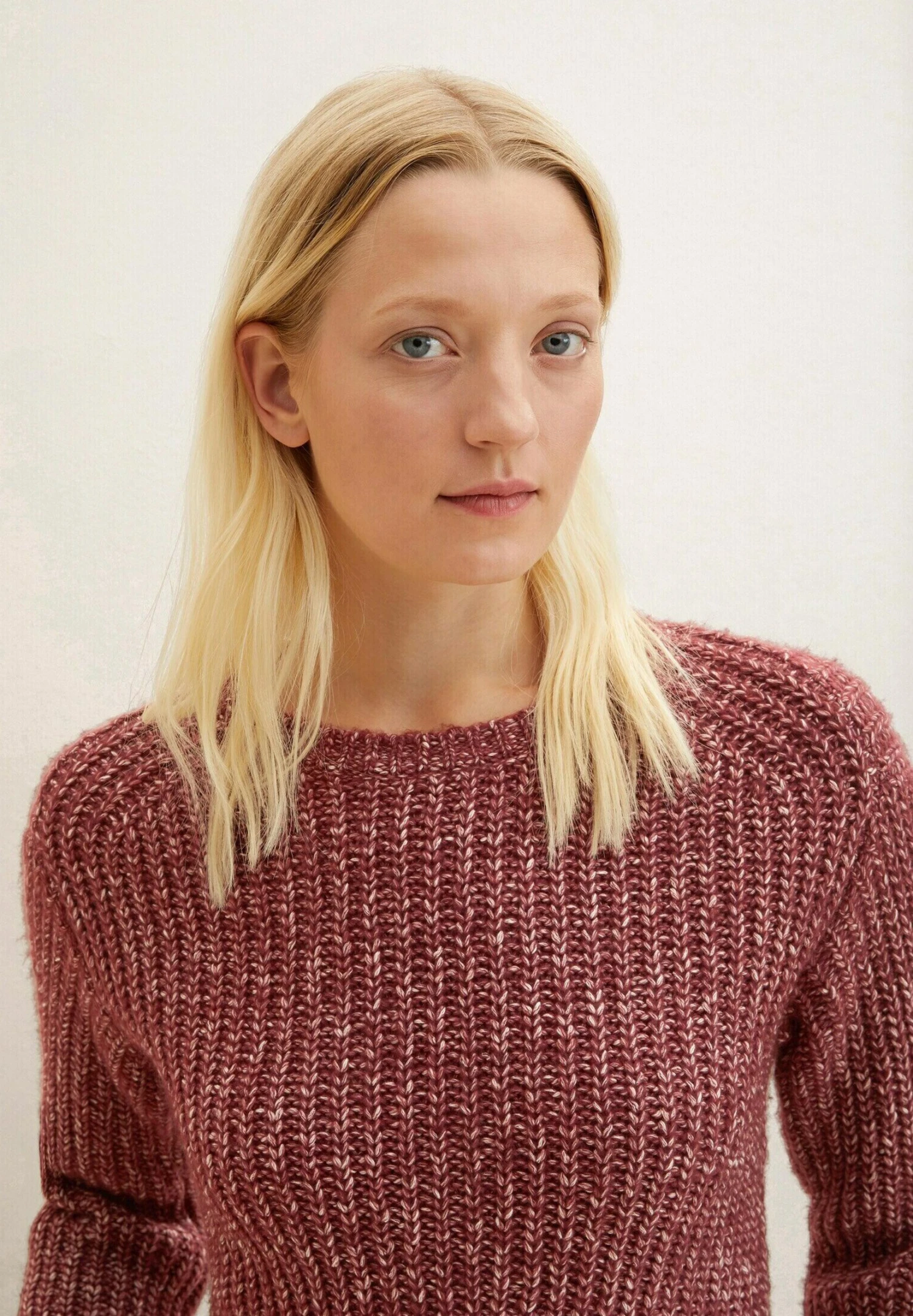 Tom Tailor MaglionePort Red Melange Donna Maglieria TO221I0SI-G11 6 Tom Tailor MaglionePort Red Melange Donna Maglieria TO221I0SI-G11 - immagine 4