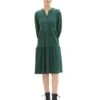 Tom Tailor Mit VolantsVestito Di MaglinaPineneedle Green Donna Vestiti TO221C0QF-M11 -Tom Tailor 78c6fa92171a4ee6a82eb359785bd2e7