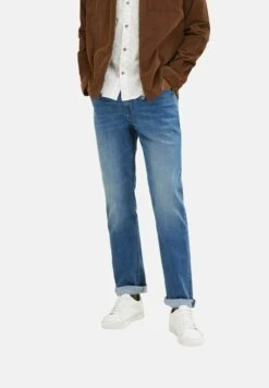 Tom Tailor Josh CoolmaxaJeans A SigarettaUsed Mid Stone Blue Denim Uomo Jeans TO222G0B4-K12 -Tom Tailor 7a518a4b59834055a85a020732ce977e