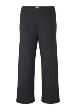 Tom Tailor Gemütliche Culotte PantaloniEvident Anthracite Melange Donna Pantaloni TO221A0HX-C11 -Tom Tailor 7ad71b2bde554e238ca01ced8b077732