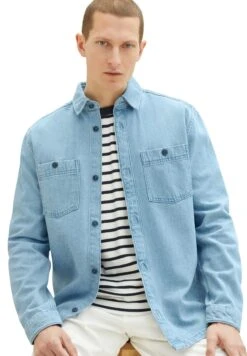 Tom Tailor Giacca Di JeansUsed Light Stone/Blue Denim Uomo Giacche TO222T0EI-K11 -Tom Tailor 7b0631f1ebe44b28a9ca81ccd40767a3