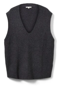Tom Tailor Mit V Ausschnitt MaglioneEvident Anthracite Melange Donna Maglieria TO221I0RS-C11 -Tom Tailor 7b41dfc5aea547a1971078e9de2a12a0
