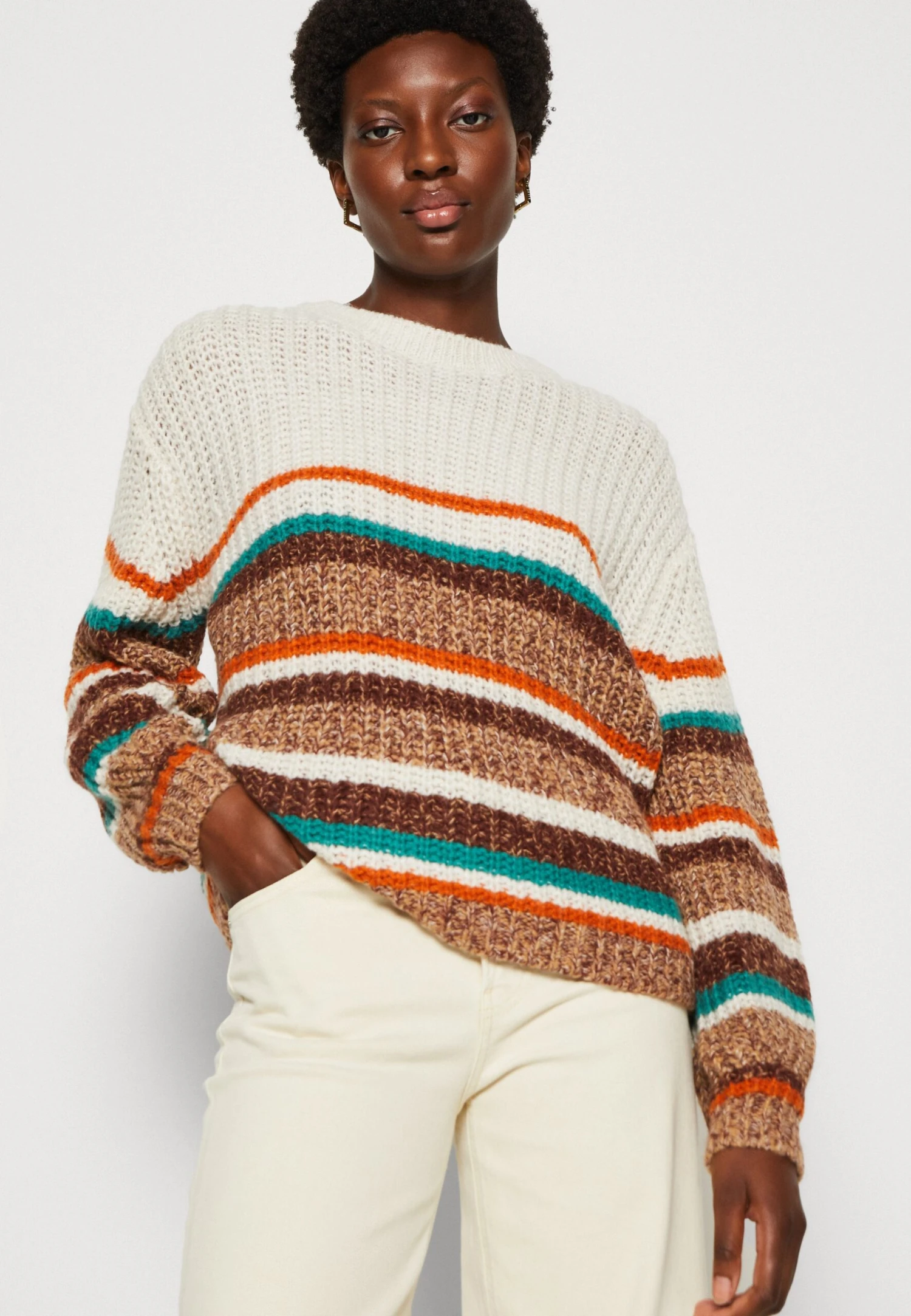 Tom Tailor Colored StripeMaglioneBlush/Multicolor Donna Maglieria TO221I0TY-T11 6 Tom Tailor Colored StripeMaglioneBlush/Multicolor Donna Maglieria TO221I0TY-T11 - immagine 4