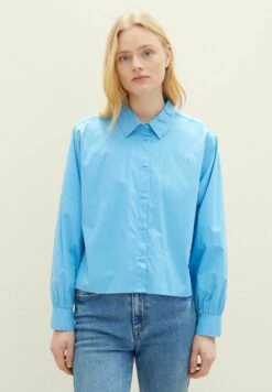Tom Tailor 16 TOM TAILOR Denim Mit BallonärmelnCamiciaRainy Sky Blue Donna Camicie E Bluse TO721E0OC-K11