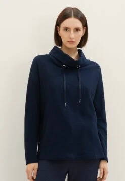 Tom Tailor StructureFelpaSky Captain Blue Donna Felpe TO221J071-K11